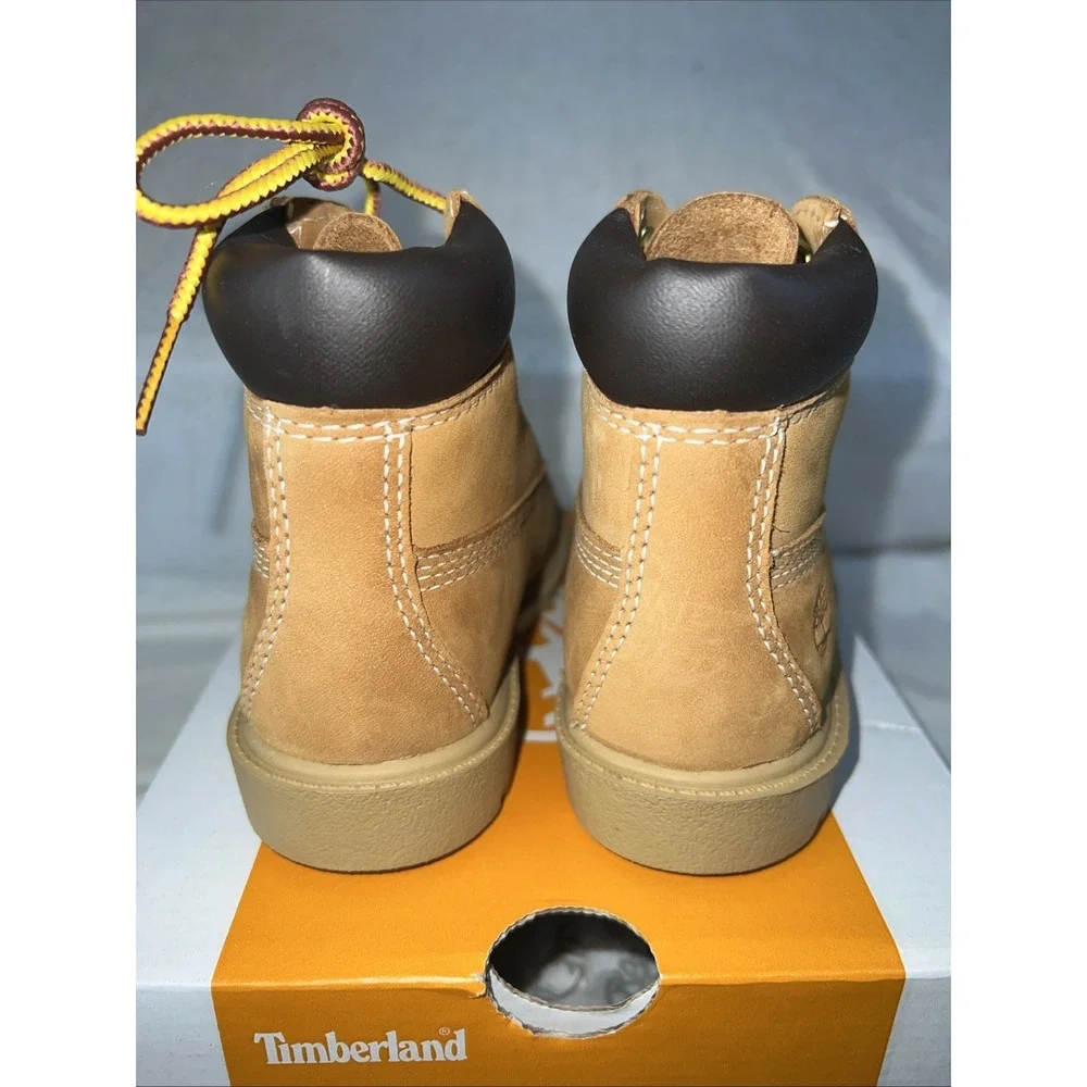 Timberland Toddler‎ Timberland Classic 6-Inch Waterproof Boot, Wheat Nubuck, 8